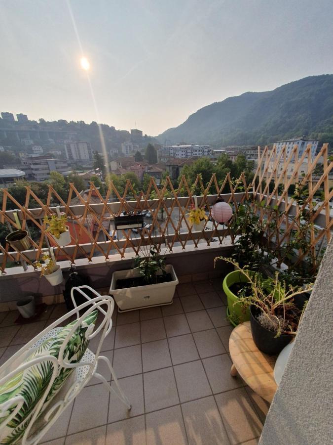 Charming Penthouse Near Como Lake Chiasso Εξωτερικό φωτογραφία